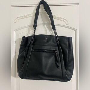 Black Shoulder Bag with Professional Design